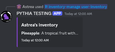An example of /items-manage user-inventory.